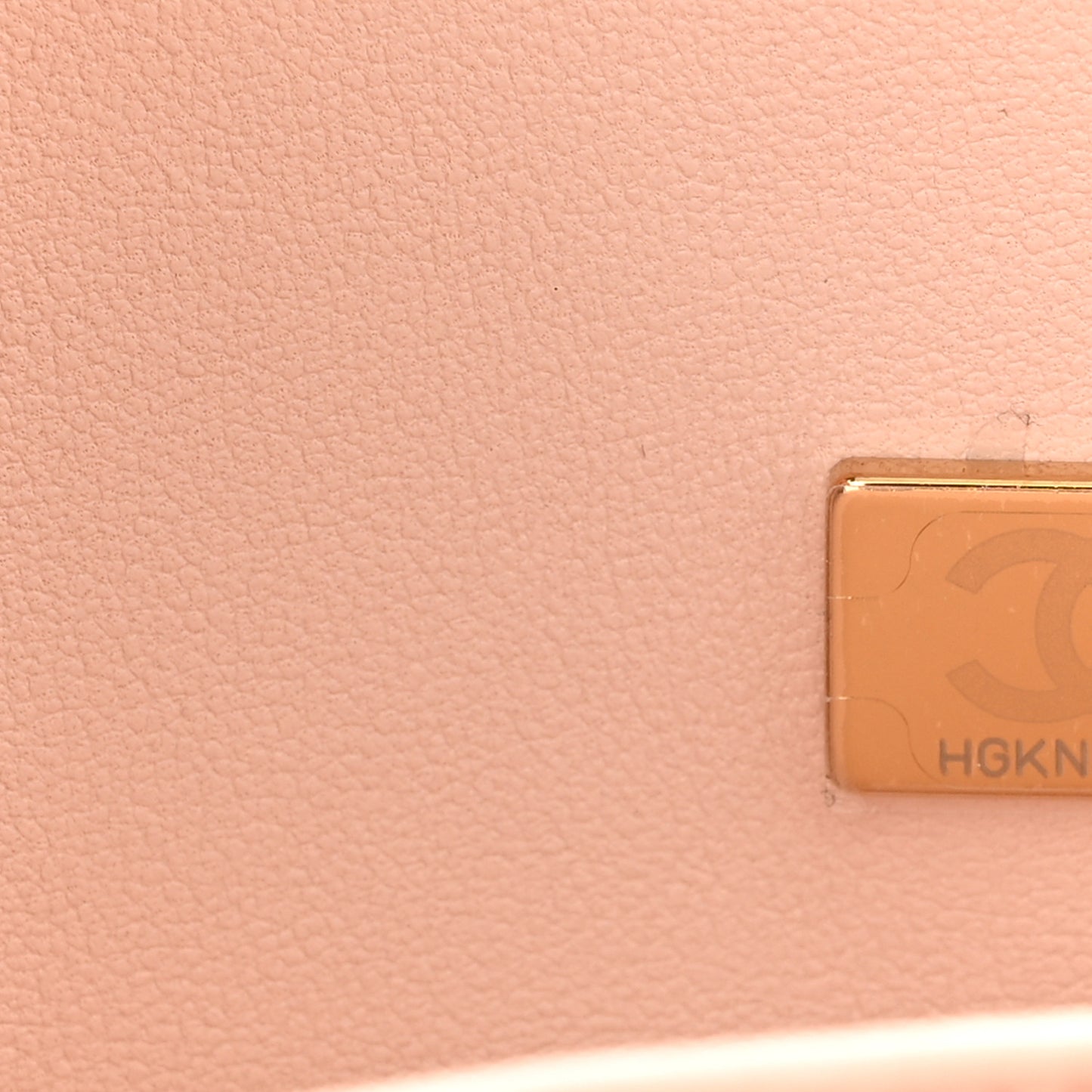 Caviar Quilted Medium Double Flap Light Beige