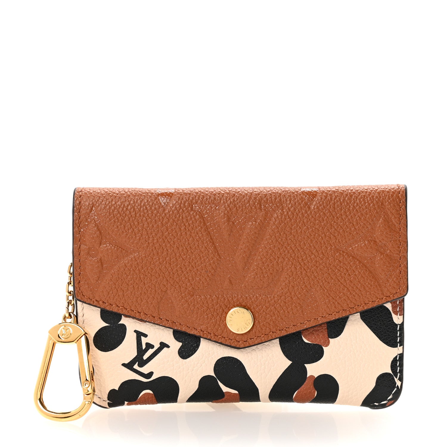 Louis Vuitton Empreinte Monogram Giant Wild At Heart Key Pouch Caramel 1 of 7