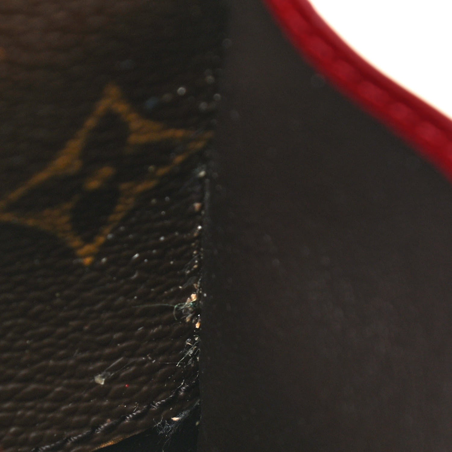 Louis Vuitton Monogram Emilie Wallet Red 8 of 11