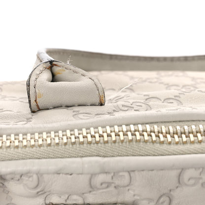 Gucci Guccissima Heart Bit Charm Top Handle Tote Off Off White 10 of 15