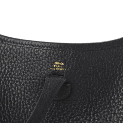 Hermes Taurillon Clemence Evelyne TPM Black 8 of 9