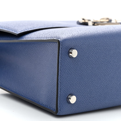 Hermes Epsom Verrou 21 Bleu Brighton 9 of 11