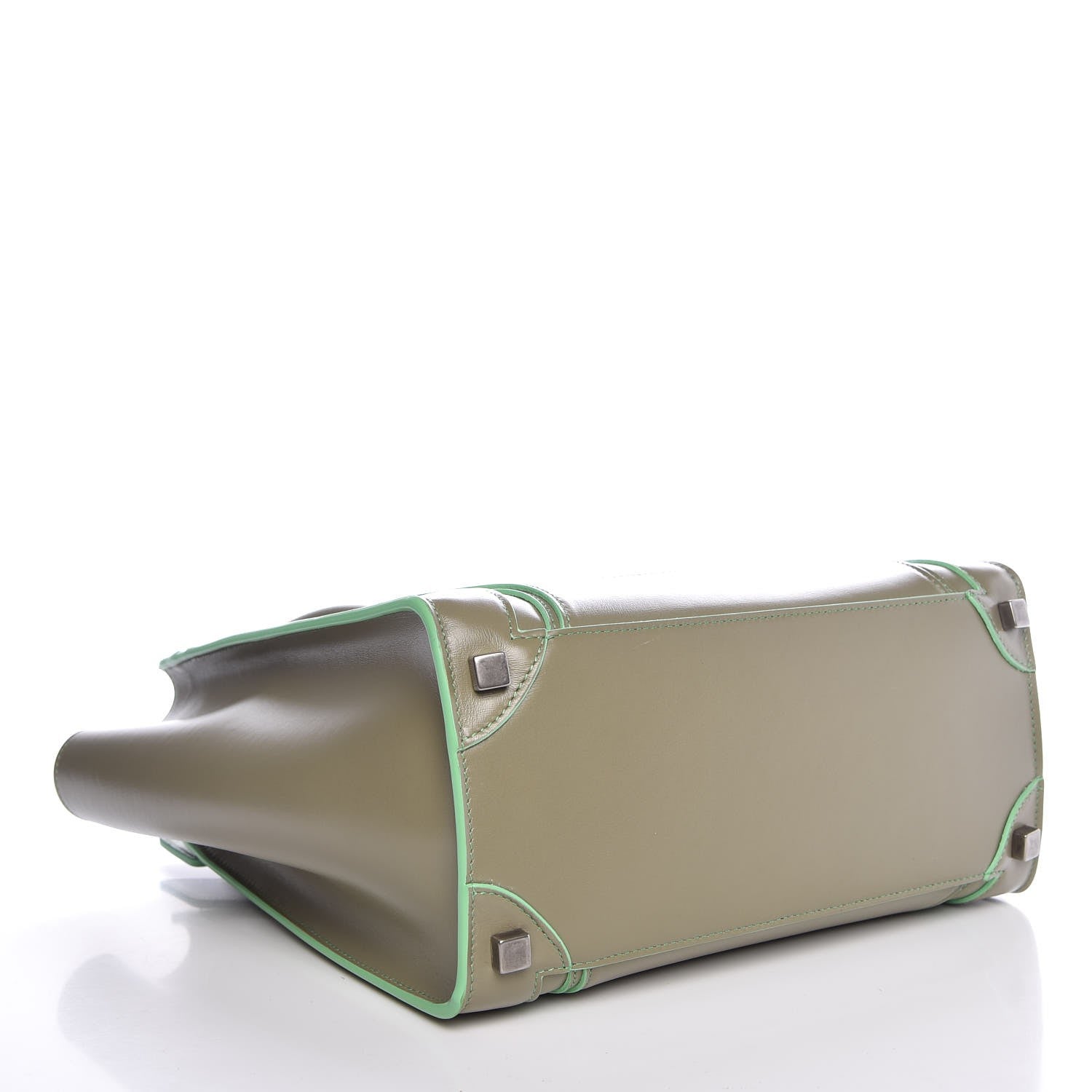 Celine Satin Calfskin Micro Debossed Luggage Light Khaki 4 of 7