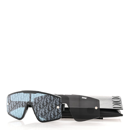 Christian Dior Acetate Diorxtrem MU Oblique Mask Sunglasses Black 13 of 14
