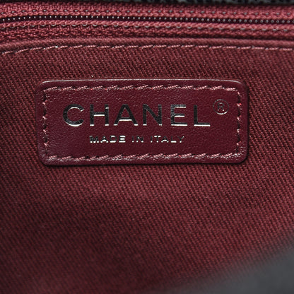 Chanel Crumpled Grained Calfskin Jumbo CC Crave Flap Black 6 of 15