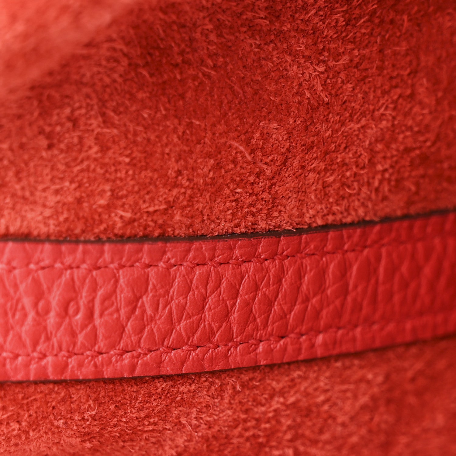 Hermes Taurillon Clemence Picotin Lock 18 PM Rouge de Coeur 7 of 11
