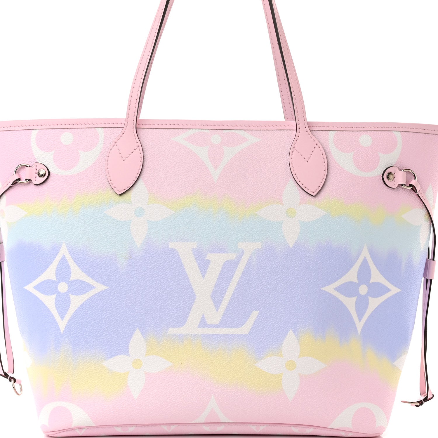 Louis Vuitton Monogram Escale Neverfull MM Pastel 3 of 17