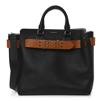 Burberry Soft Grain Calfskin Medium Belt Bag Black 1 of 12