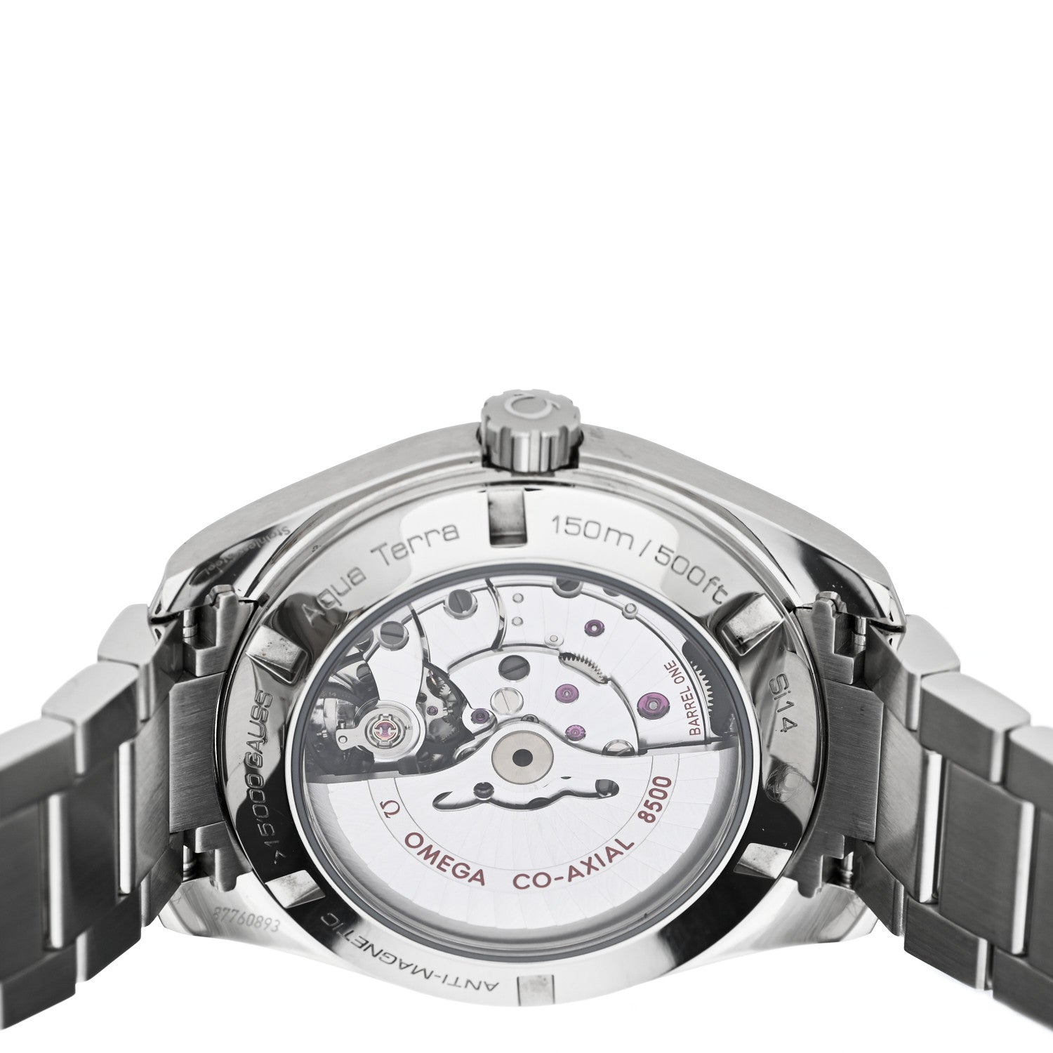 Omega Stainless Steel 41mm Seamaster Aqua Terra Master Co-Axial Chronometer Automatic Watch Blue 231.10.42.21.03.003 4 of 5