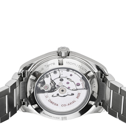 Omega Stainless Steel 41mm Seamaster Aqua Terra Master Co-Axial Chronometer Automatic Watch Blue 231.10.42.21.03.003 4 of 5