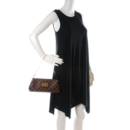 Louis Vuitton Damier Ebene Eva Clutch 2 of 7