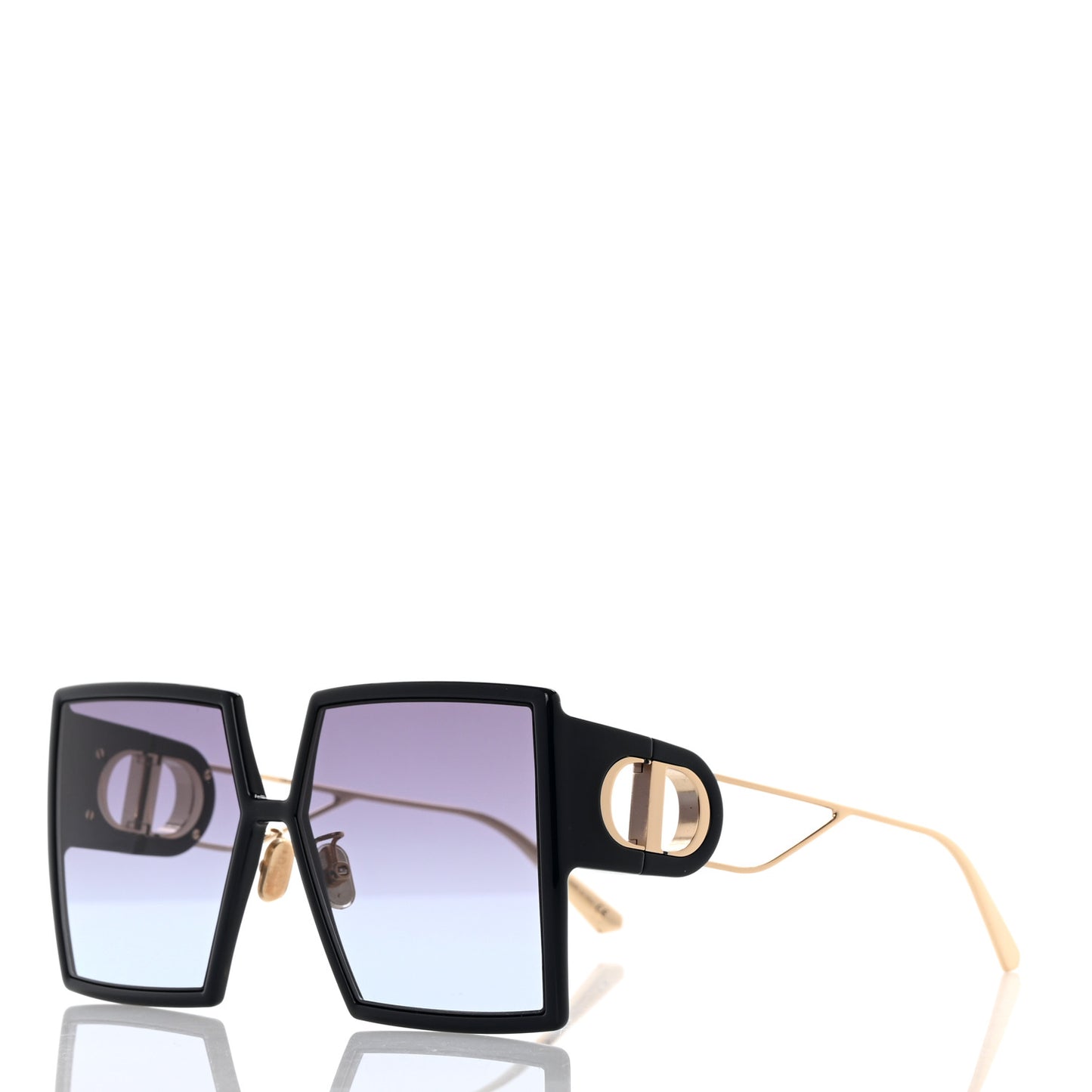 Square 30 Montaigne Sunglasses Blue