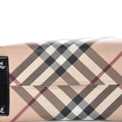 Burberry Nova Check Large Nickie Tote Black 14 of 19