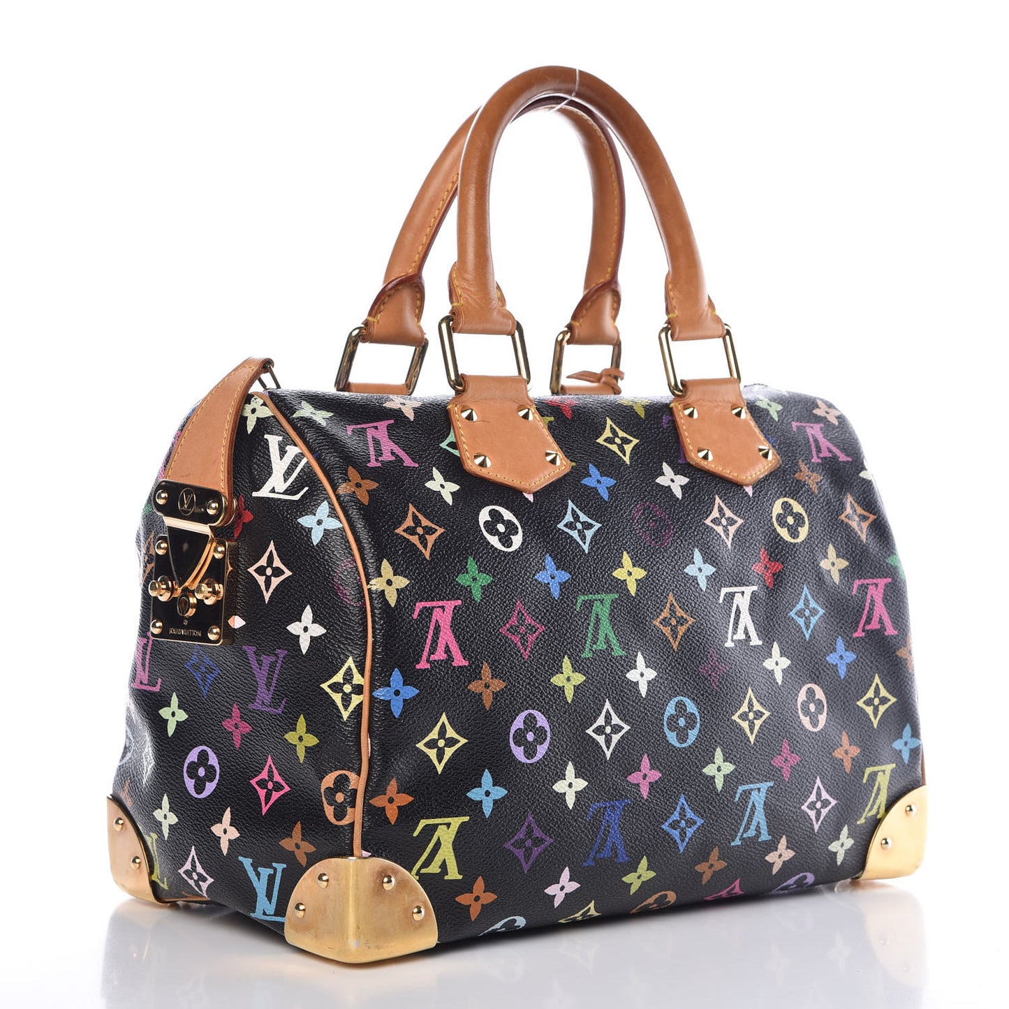 Monogram Multicolor Speedy 30 Black