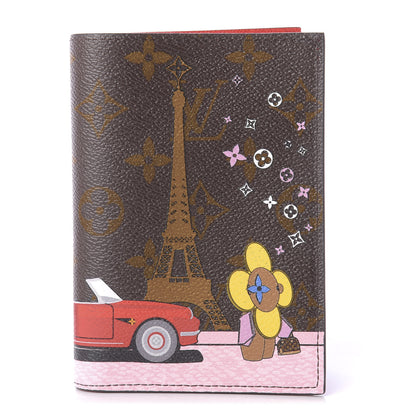 Louis Vuitton Monogram 2019 Christmas Animation Passport Cover Rouge 1 of 8