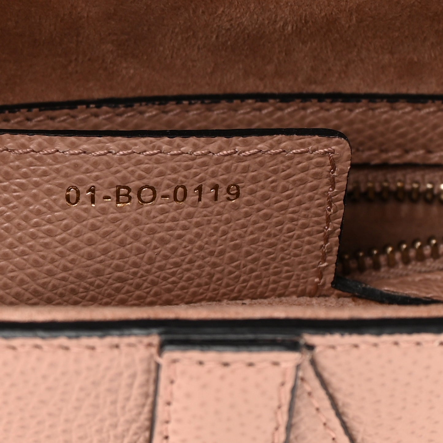 Grained Calfskin Saddle Bag Fard
