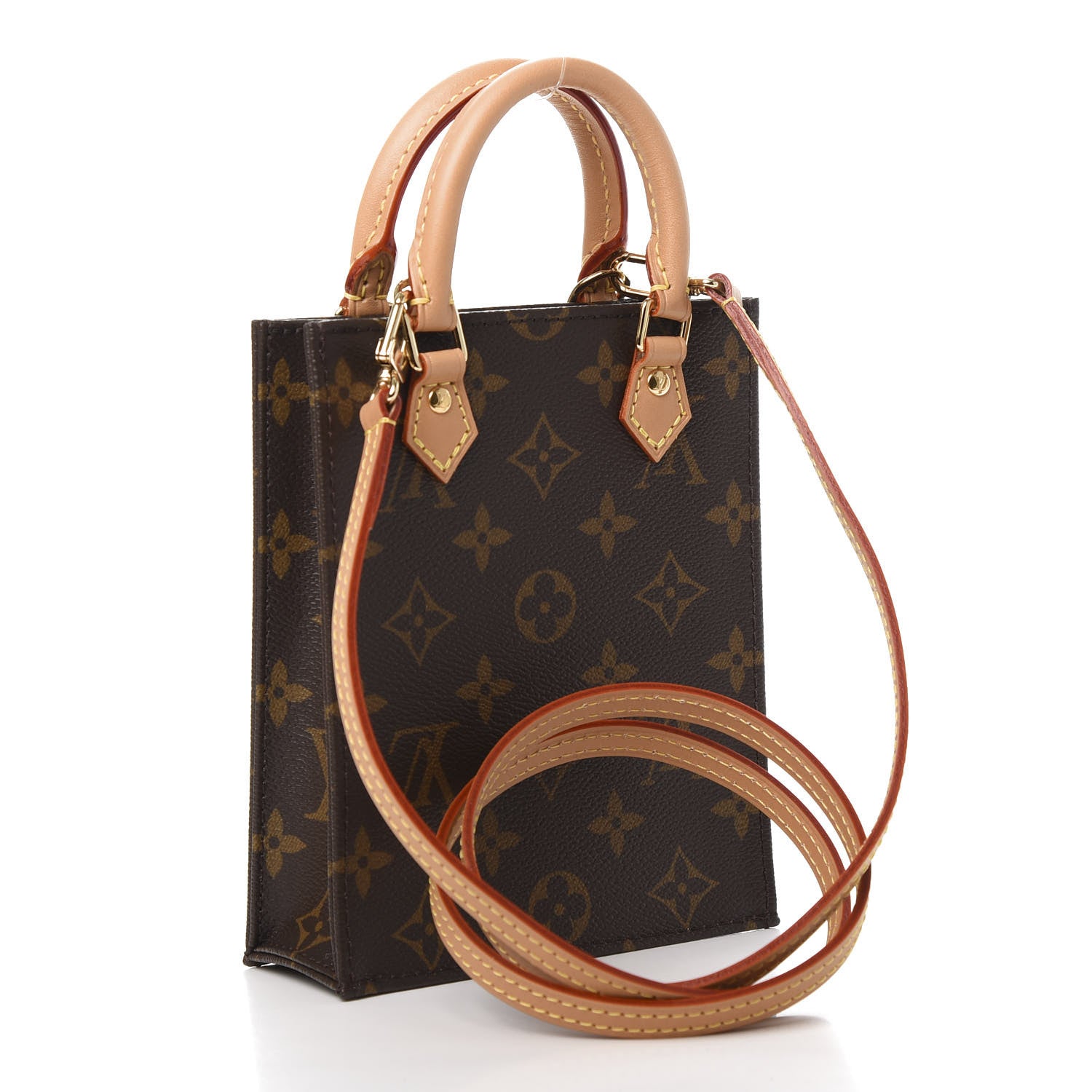 Louis Vuitton Monogram Petit Sac Plat 4 of 12