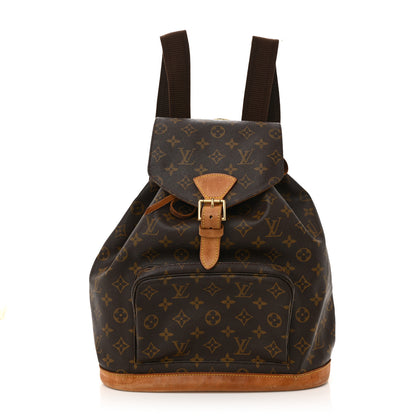 Louis Vuitton Monogram Montsouris GM Backpack 1 of 16