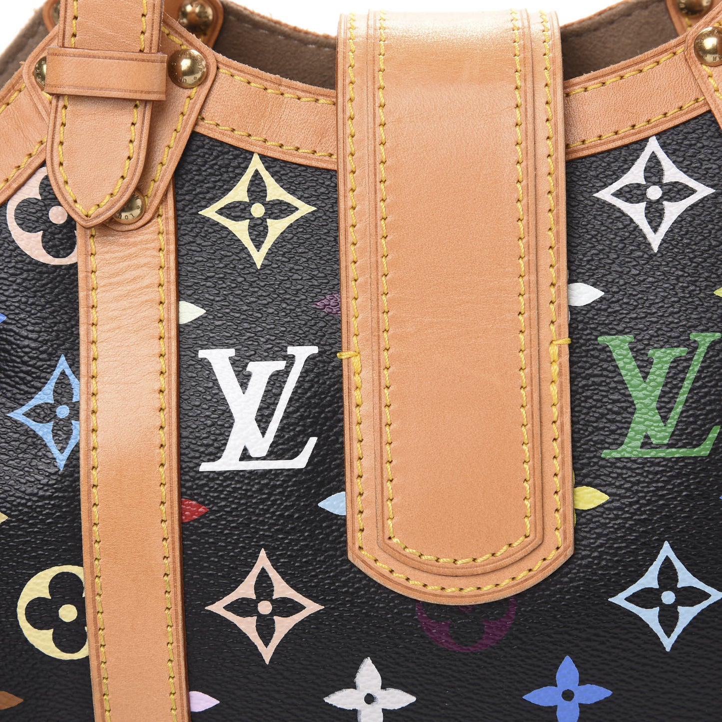 Monogram Multicolor Theda GM Black