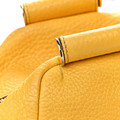 Dolce & Gabbana Calfskin Large Miss Sicily Satchel Yellow 13 of 16