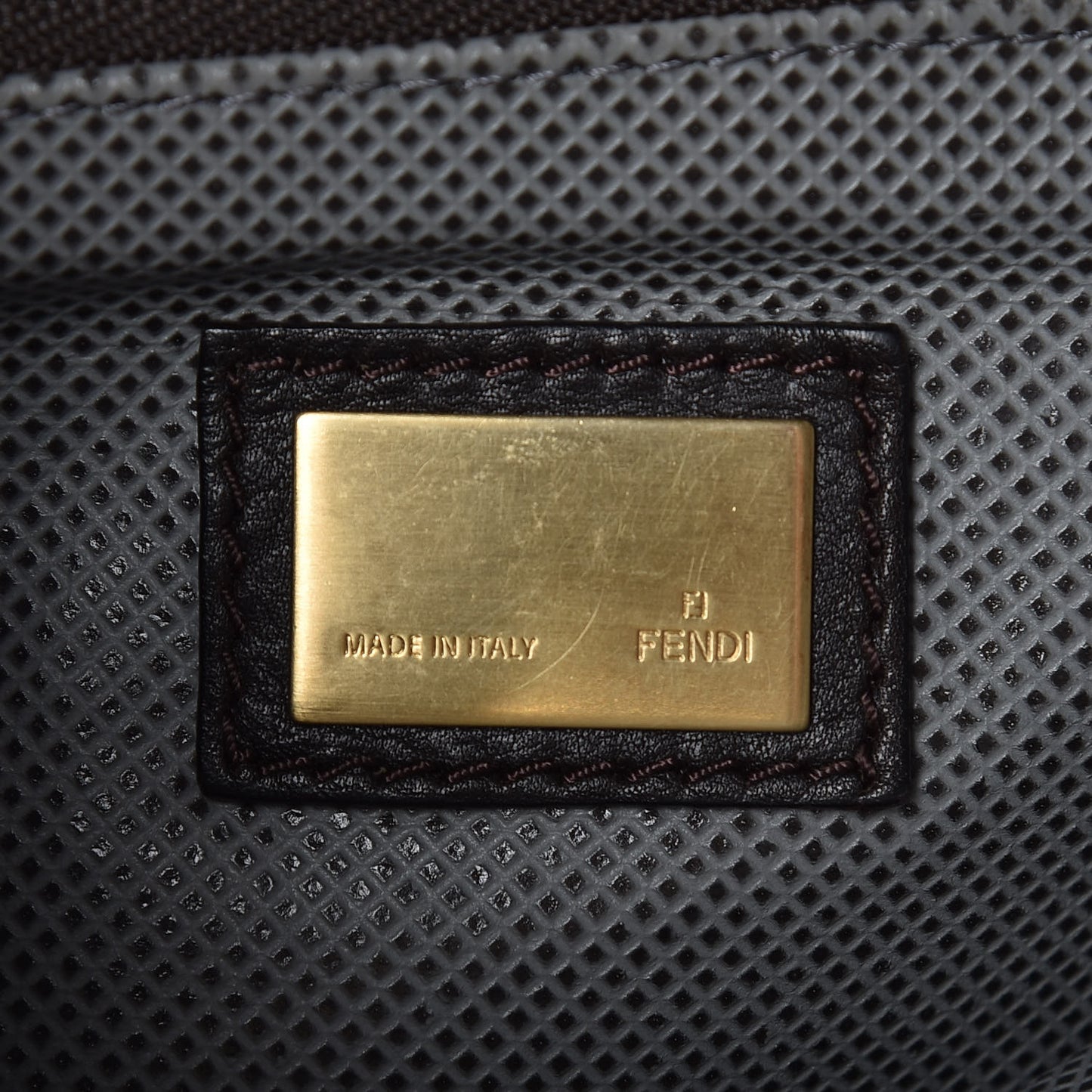 Goatskin Large Peekaboo Iconic Satchel Moro Grigio