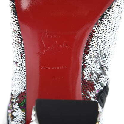 Christian Louboutin Paillettes Moulamax 100 Booties 40 Multicolor 6 of 8
