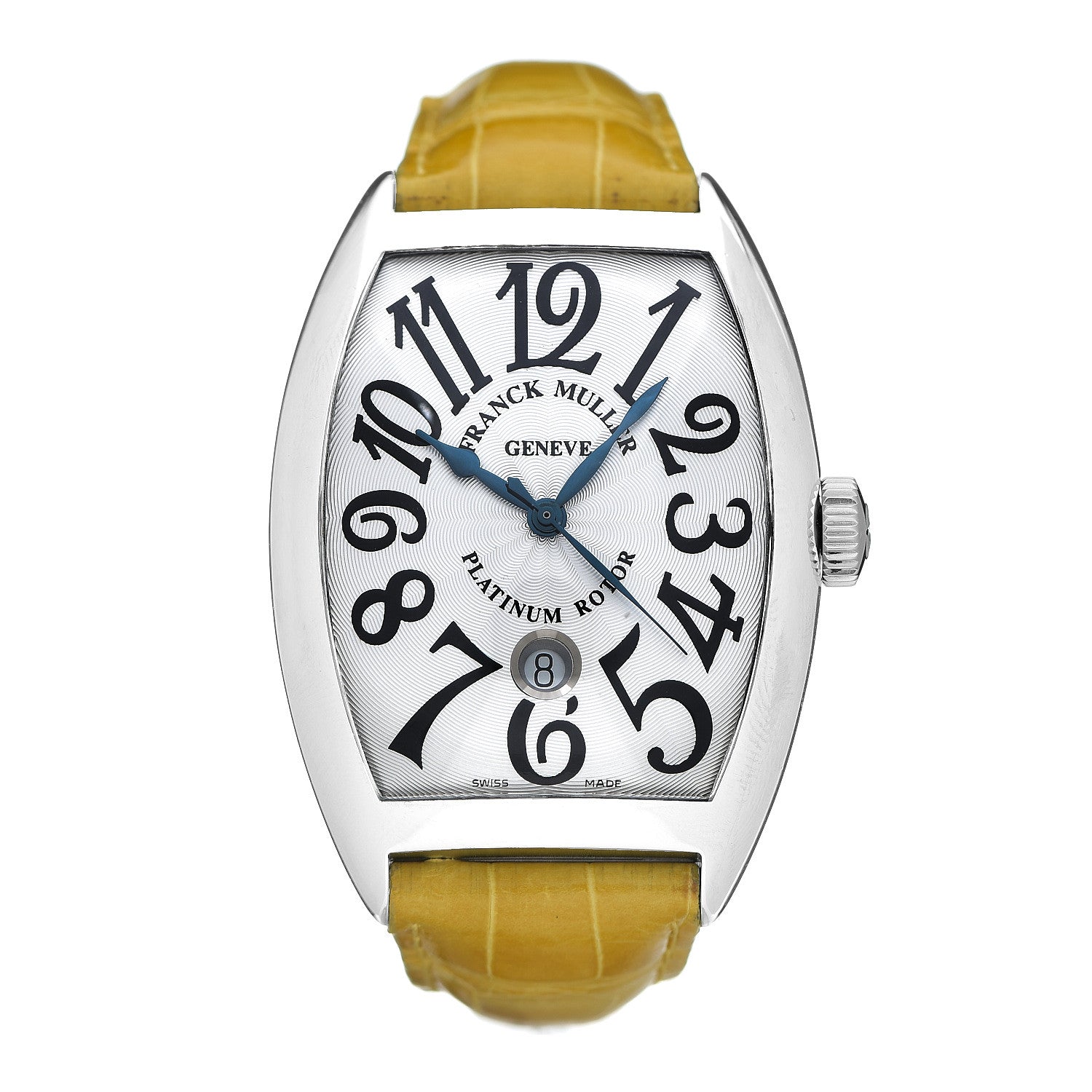 Franck Muller Stainless Steel Alligator 40mm Cintree Curvex Automatic Watch 8880BSCDTACE 1 of 6