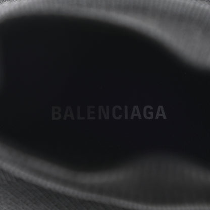 Balenciaga Neoprene Knit Womens Speed Sneakers 41 Black White 7 of 8