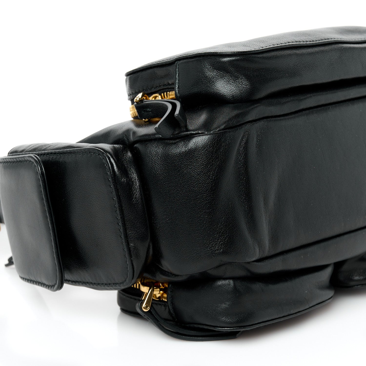 Miu Miu Nappa Multi Pocket Hobo Black 9 of 10