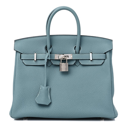 Hermes Togo Birkin 25 Ciel 1 of 10