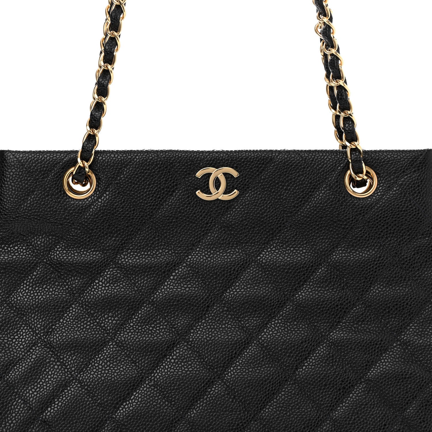 Chanel Caviar Quilted Shoulder Bag Black 8 of 12