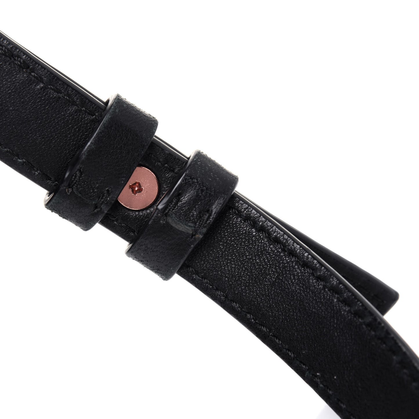 Lambskin Mini Marti Backpack Washed Black Rose Gold Hardware