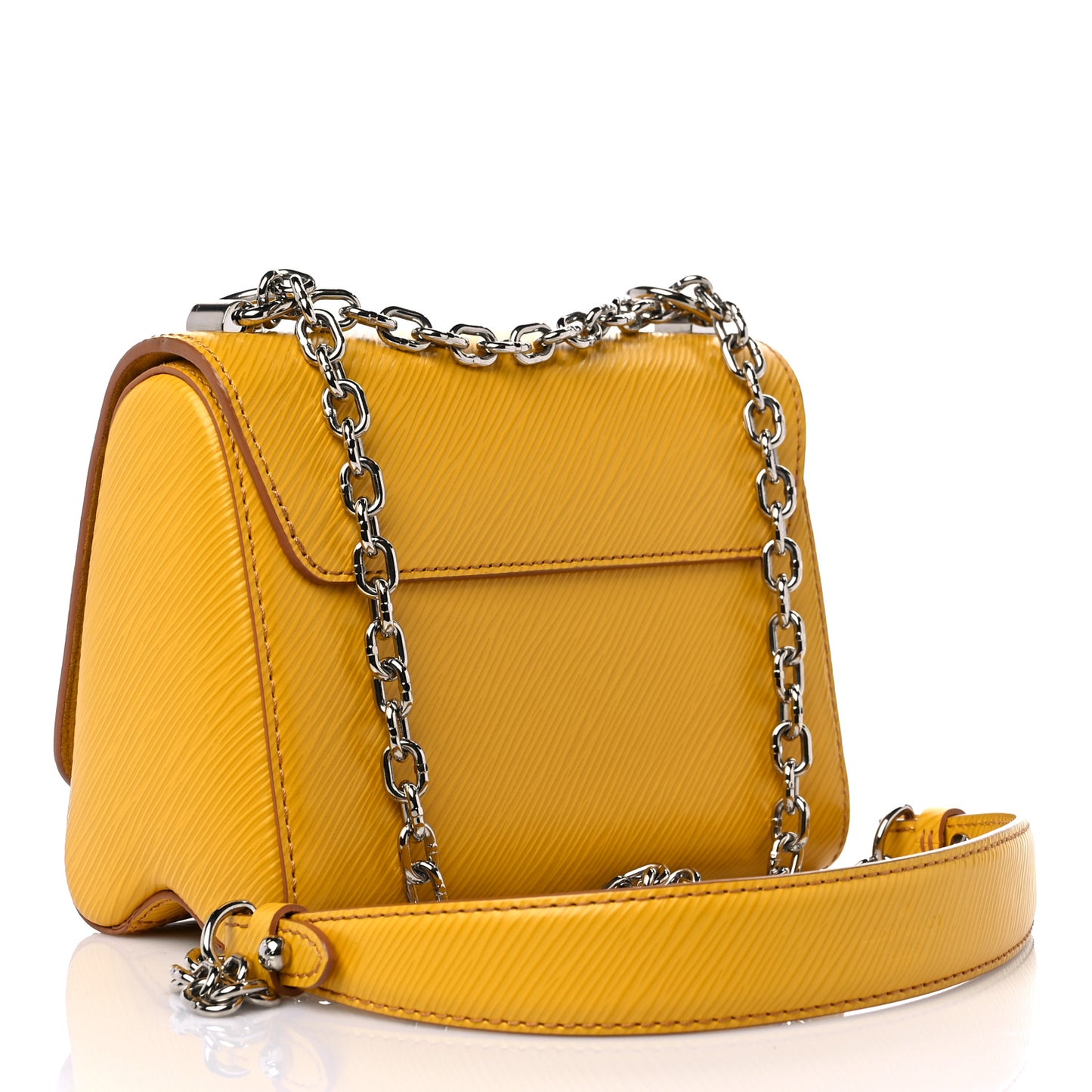Epi Twist Shoulder Bag PM Jonquille