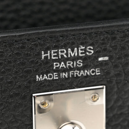 Hermes Togo Lizard Kelly Retourne Touch 25 Black 6 of 11