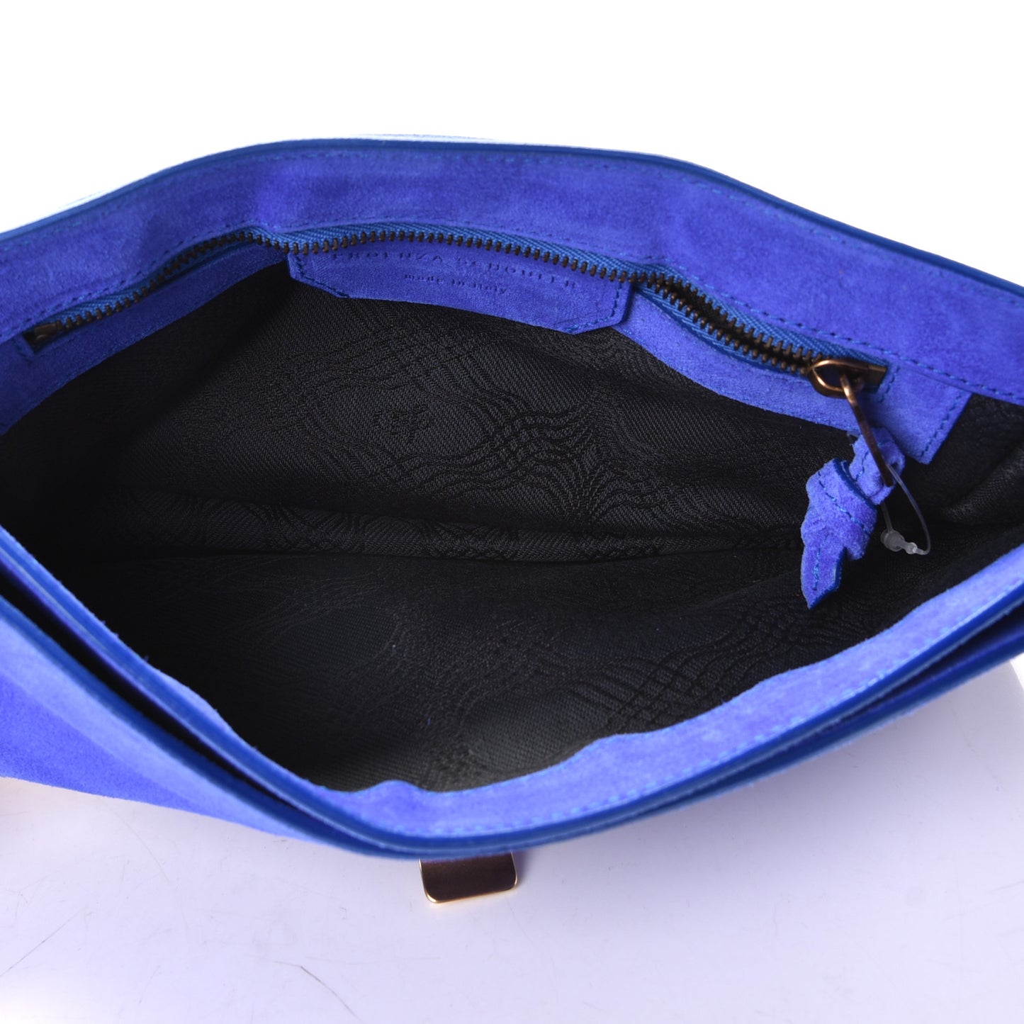 Suede PS1 Pochette Clutch Royal Blue
