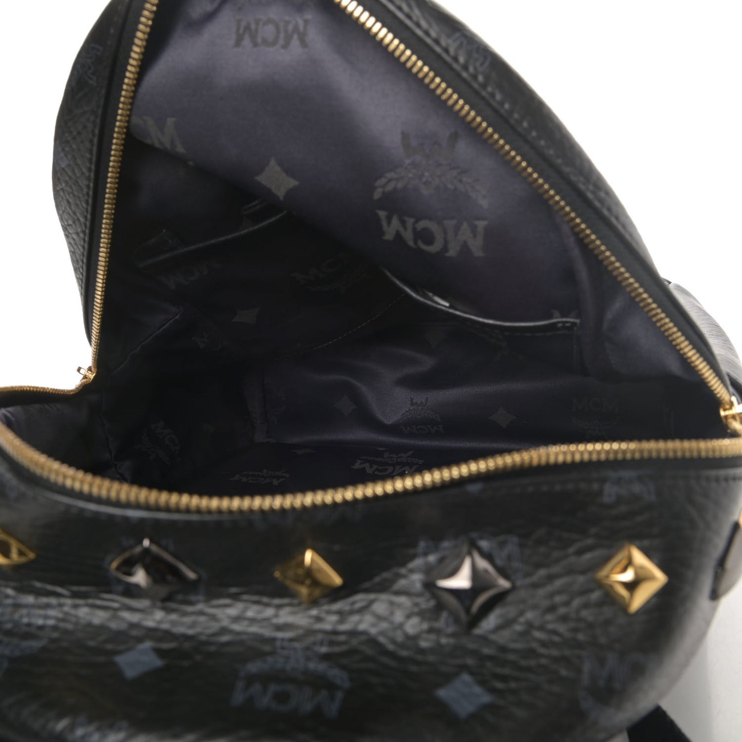 Visetos Studded Small Stark M Backpack Black