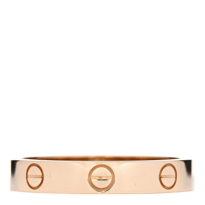 Cartier 18K Yellow Gold 3.5mm LOVE Wedding Band Ring 59 8.75 3 of 4