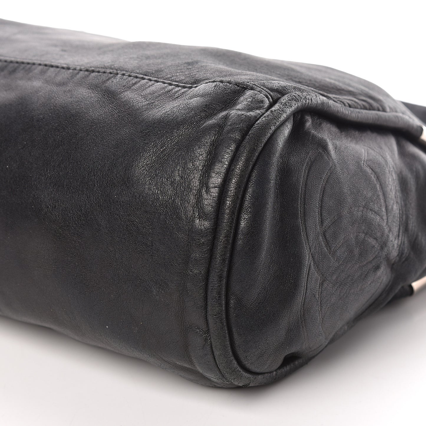Lambskin Large Ultimate Soft Tote Black