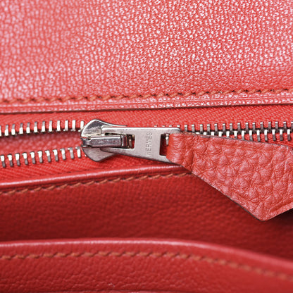 Hermes Togo Birkin 25 Rouge Garance 16 of 37