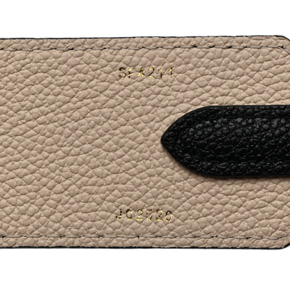 Louis Vuitton Empreinte Monogram Bandouliere Shoulder Strap Black Beige 4 of 5