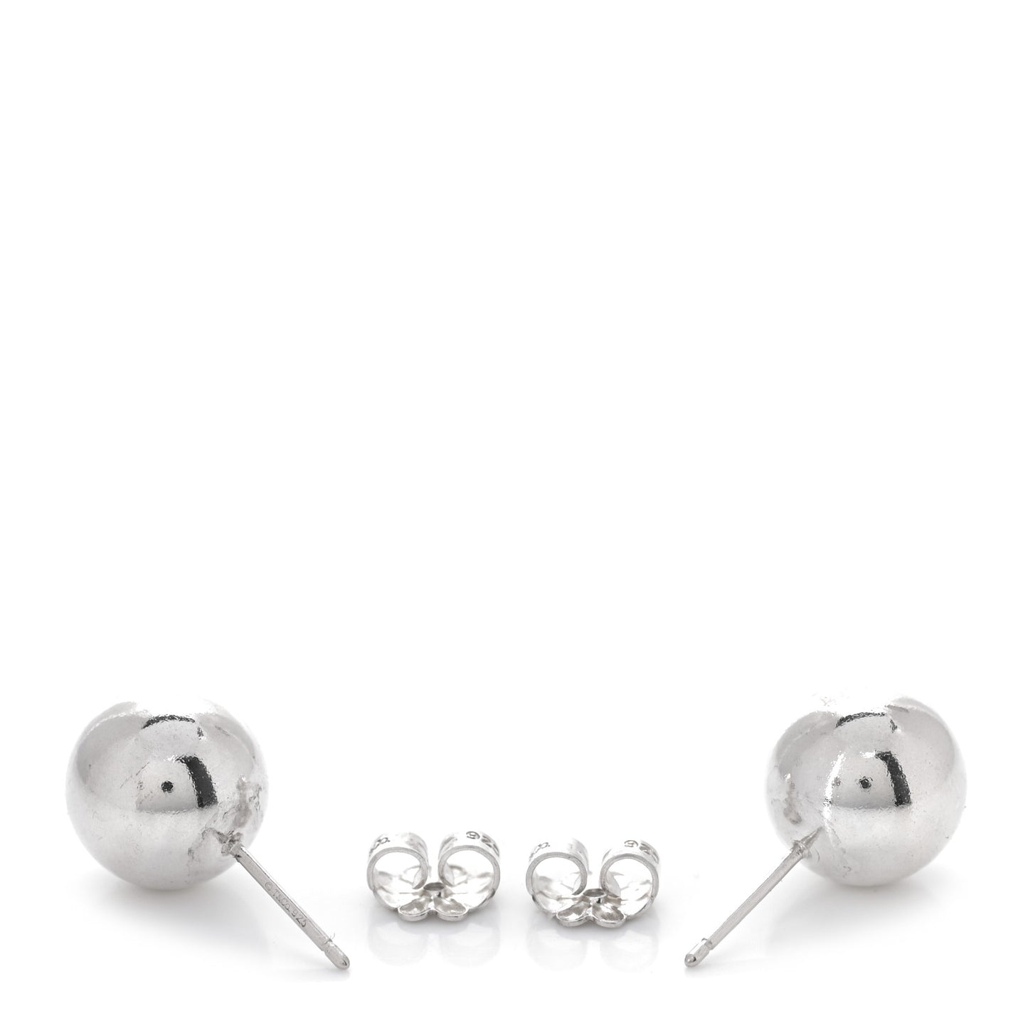 Sterling Silver 10mm HardWear Ball Earrings