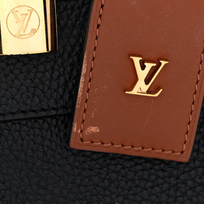 Louis Vuitton Calfskin City Steamer EW Black Gold 11 of 11