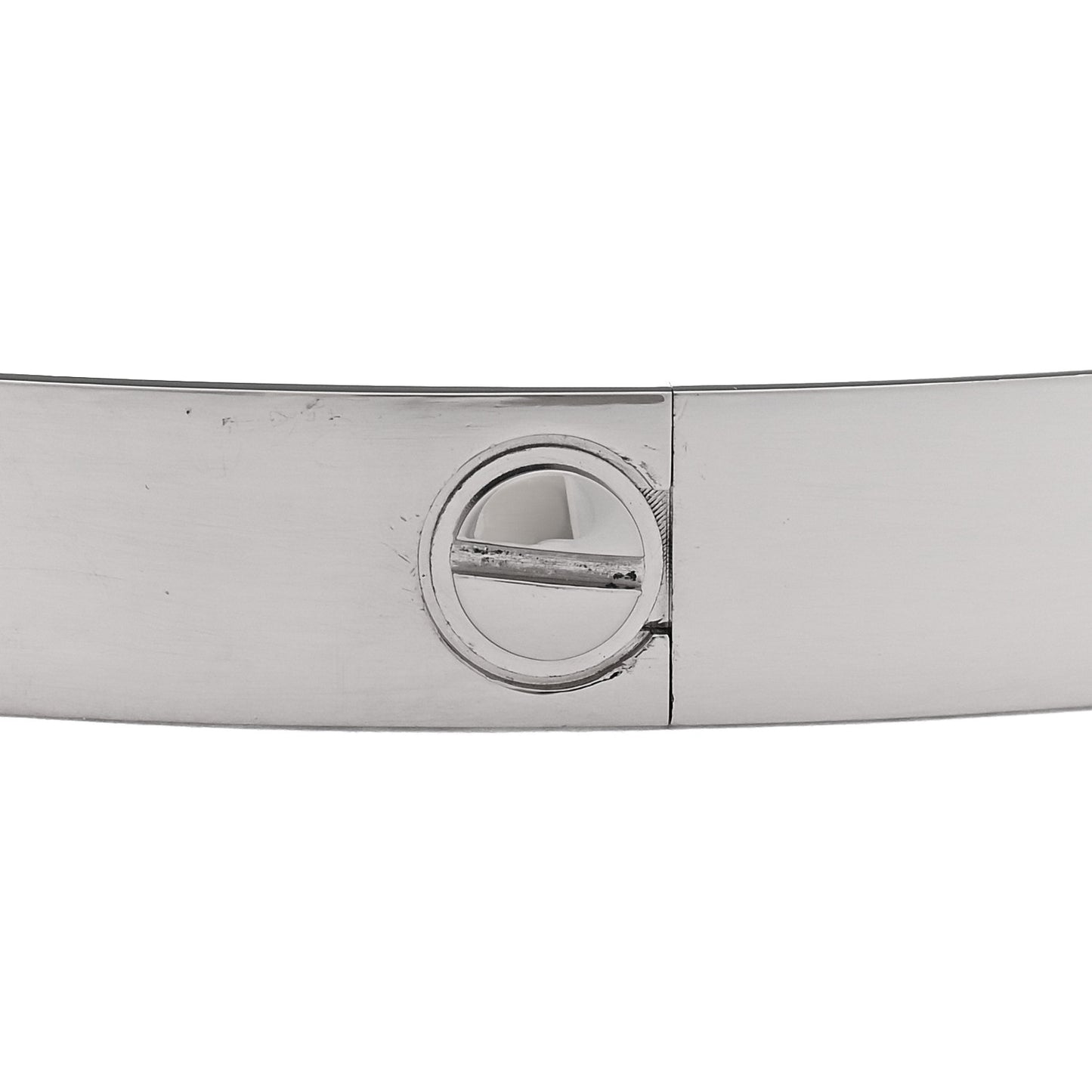 18K White Gold LOVE Bracelet 18