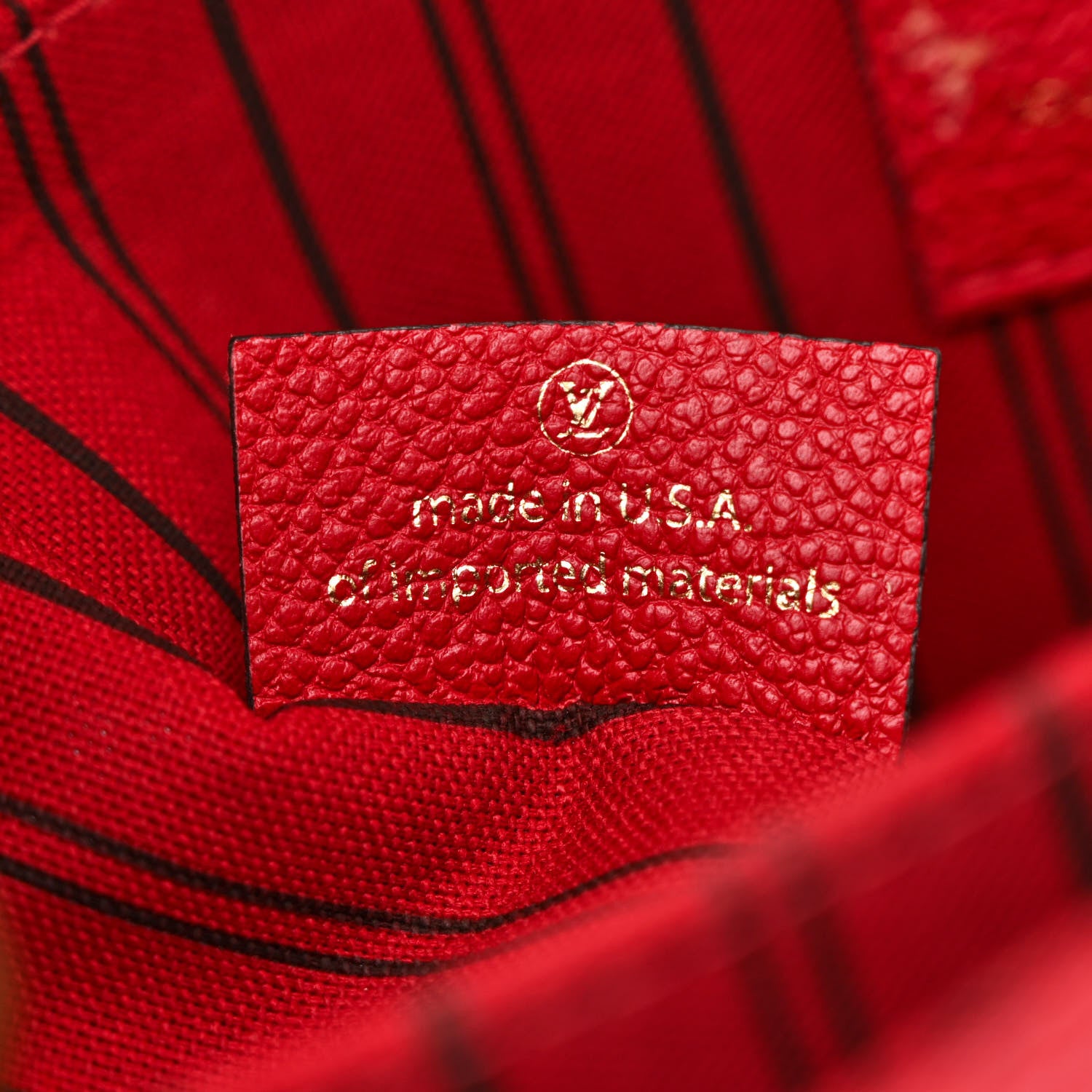 Louis Vuitton Empreinte Pochette Metis Scarlet 7 of 15