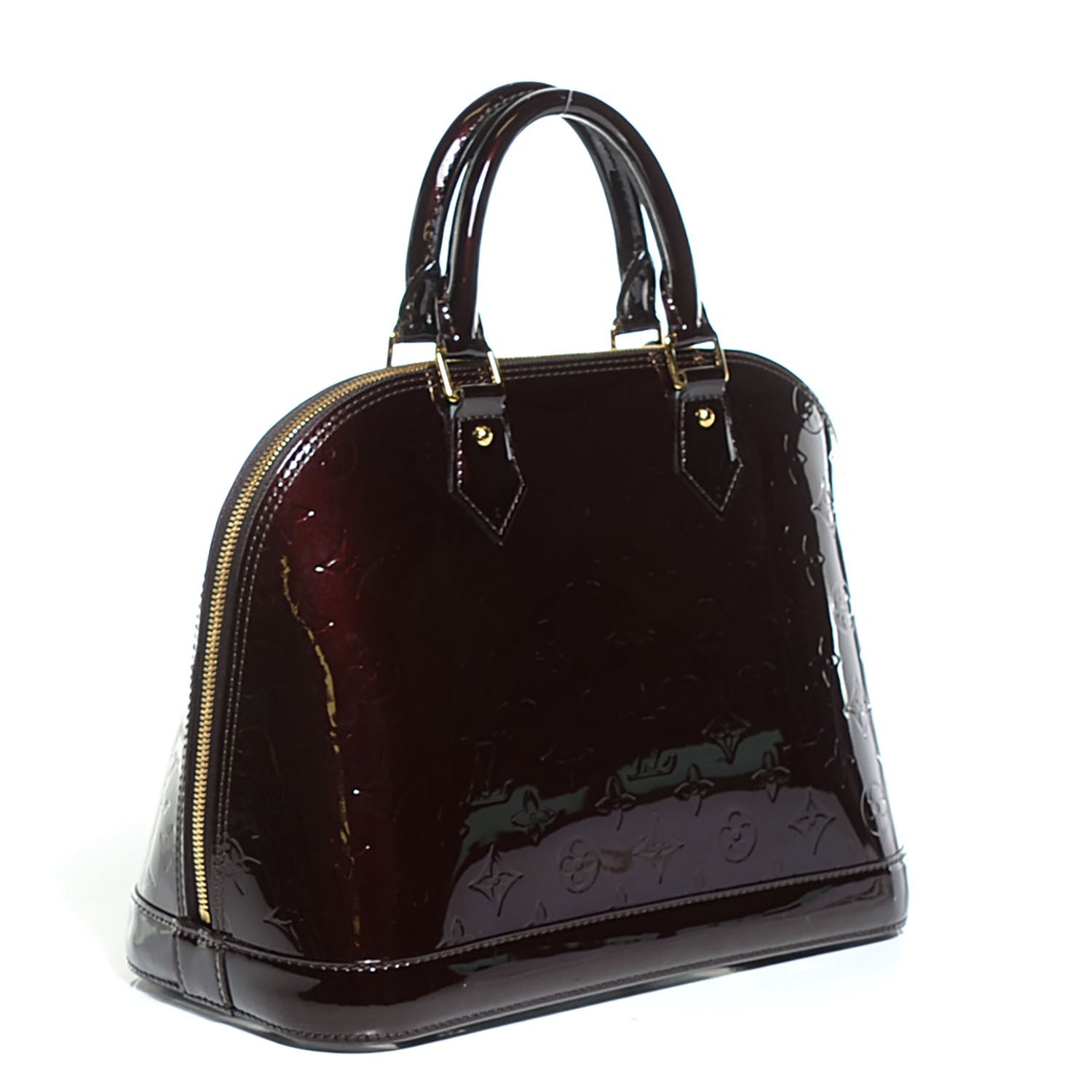 Louis Vuitton Vernis Alma PM Amarante 3 of 9