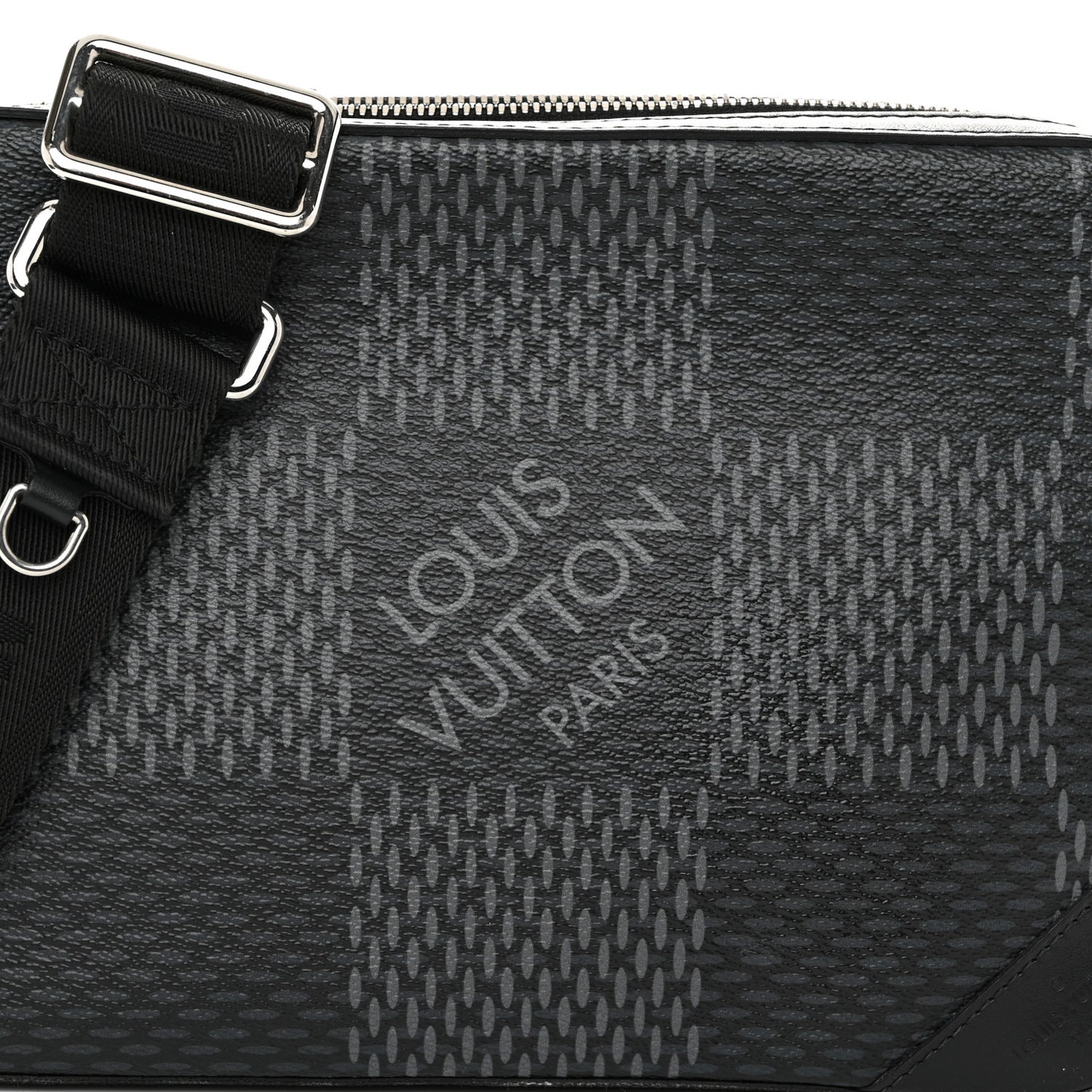 Damier Graphite 3D Trio Messenger