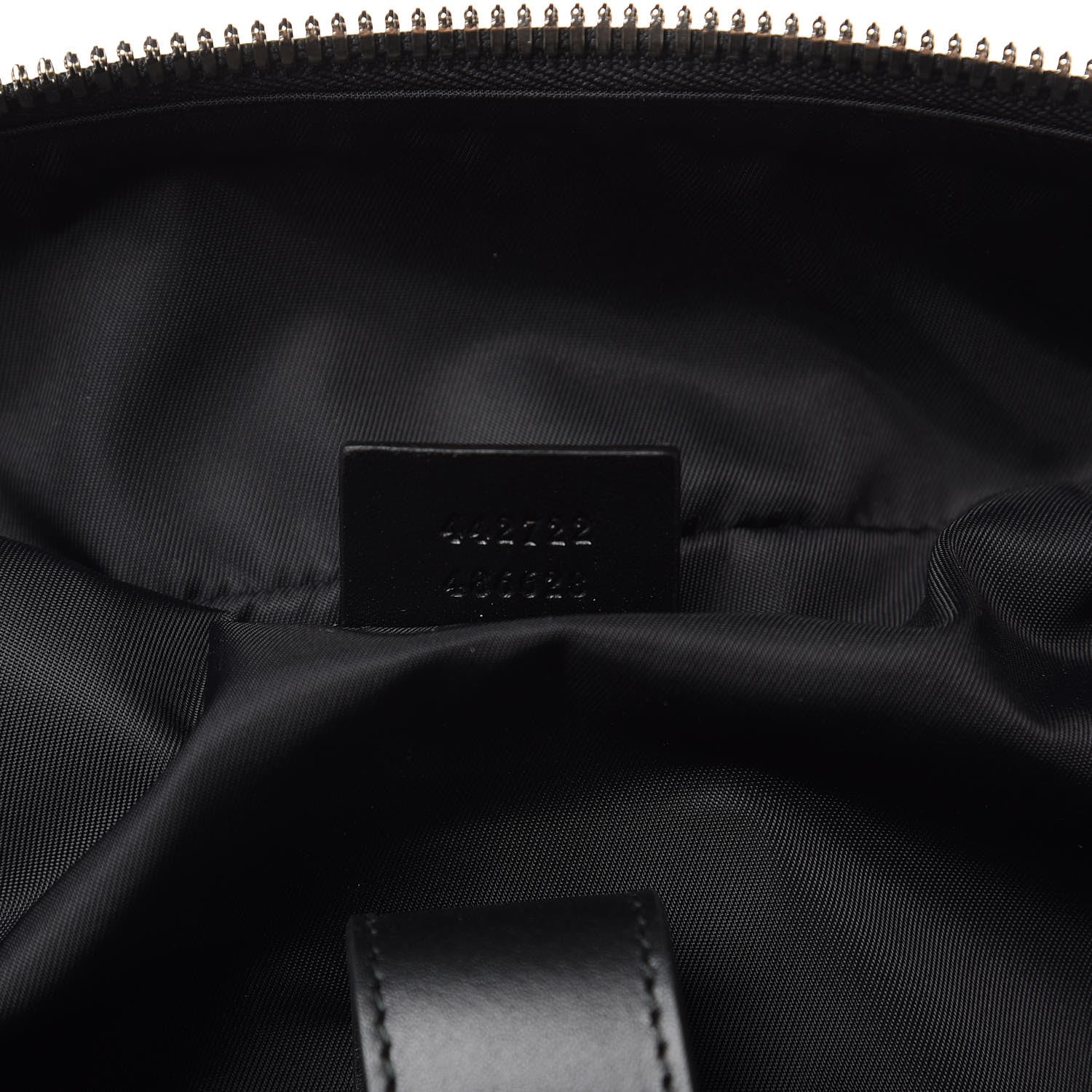 Gucci GG Supreme Monogram Web Dome Backpack Black 7 of 9