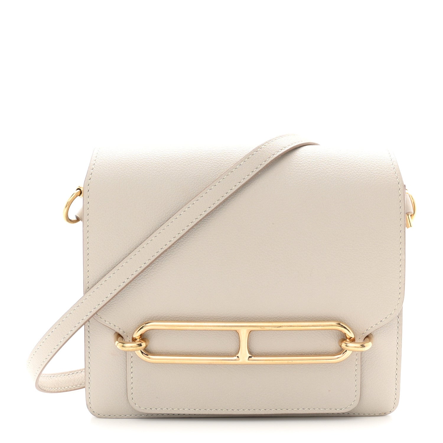 Hermes Evercolor Mini Sac Roulis Gris Perle 1 of 10