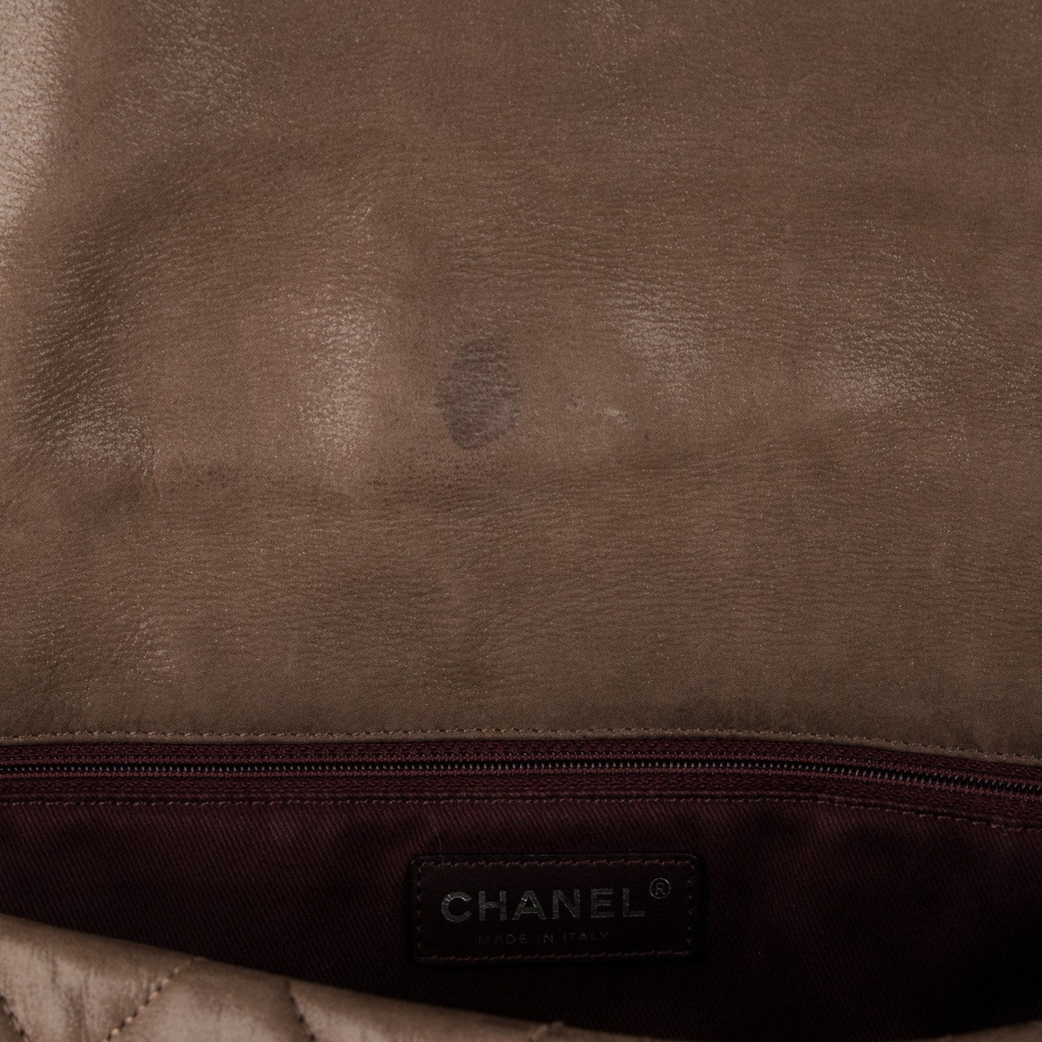 Chanel Iridescent Calfskin In The Mix Jumbo Flap Khaki 6 of 8