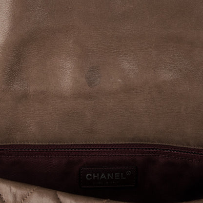 Chanel Iridescent Calfskin In The Mix Jumbo Flap Khaki 6 of 8